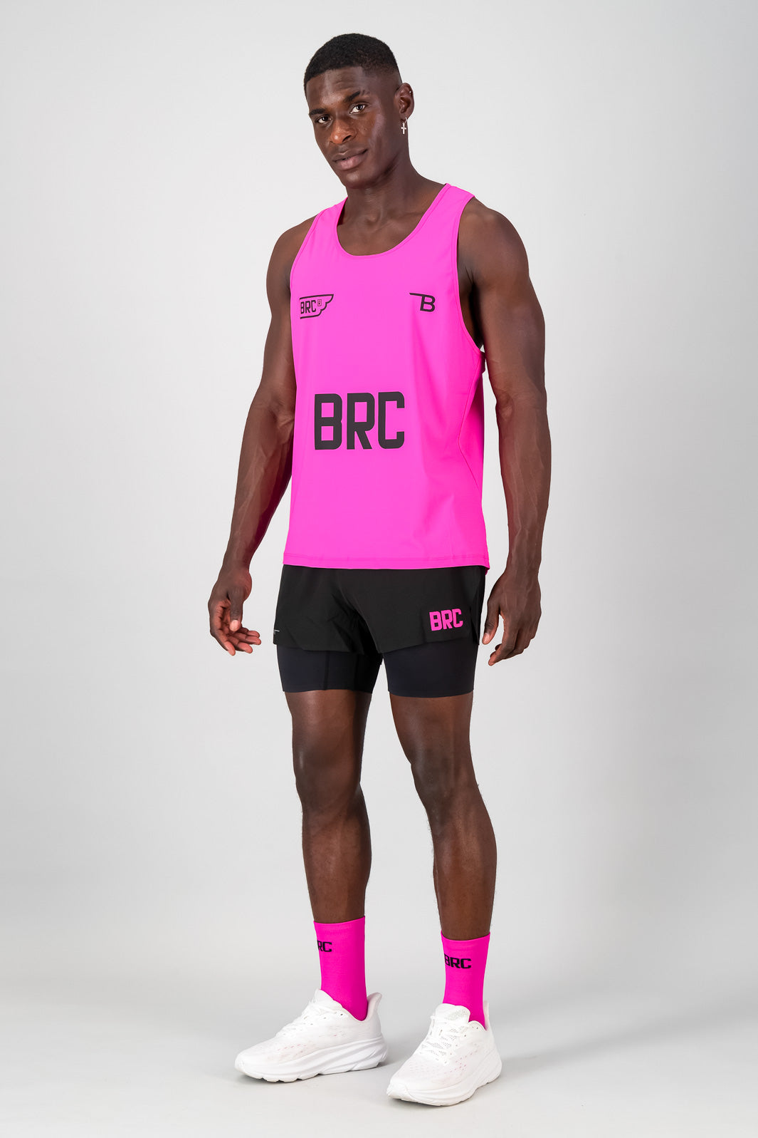 Aeroflow Men's Pro Tank - Electric Pink