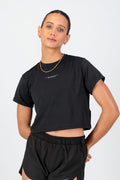 Women's Peak Active Tee - Black