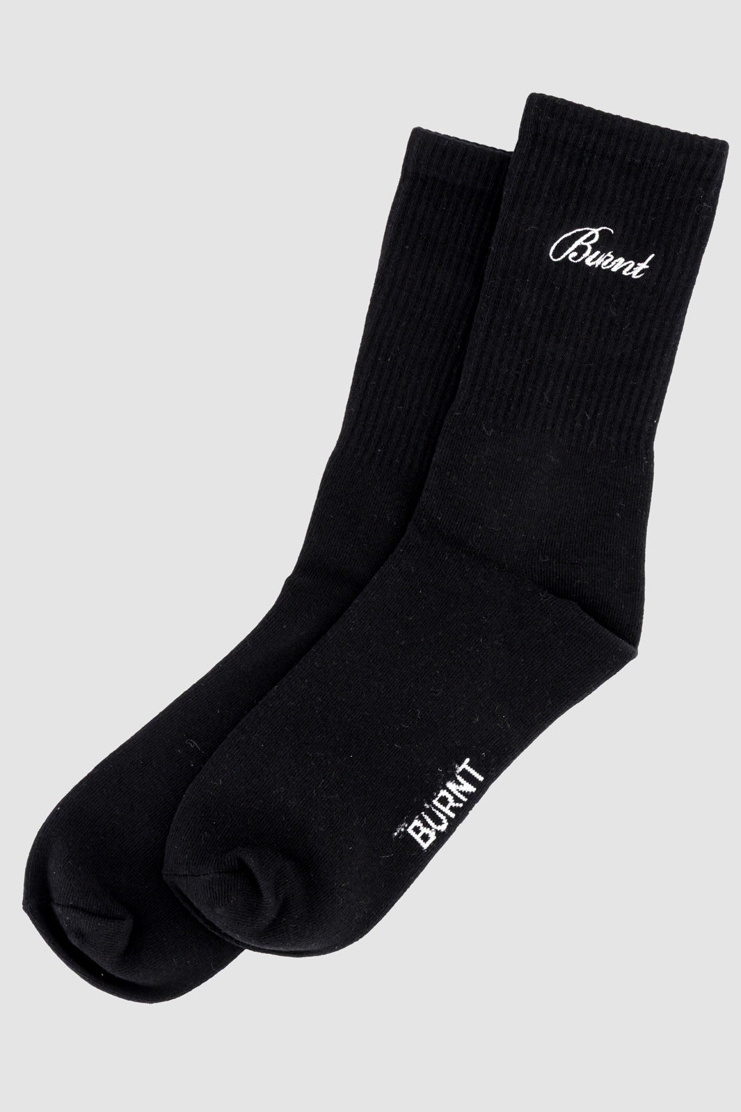 Headline Crew Sock - Black