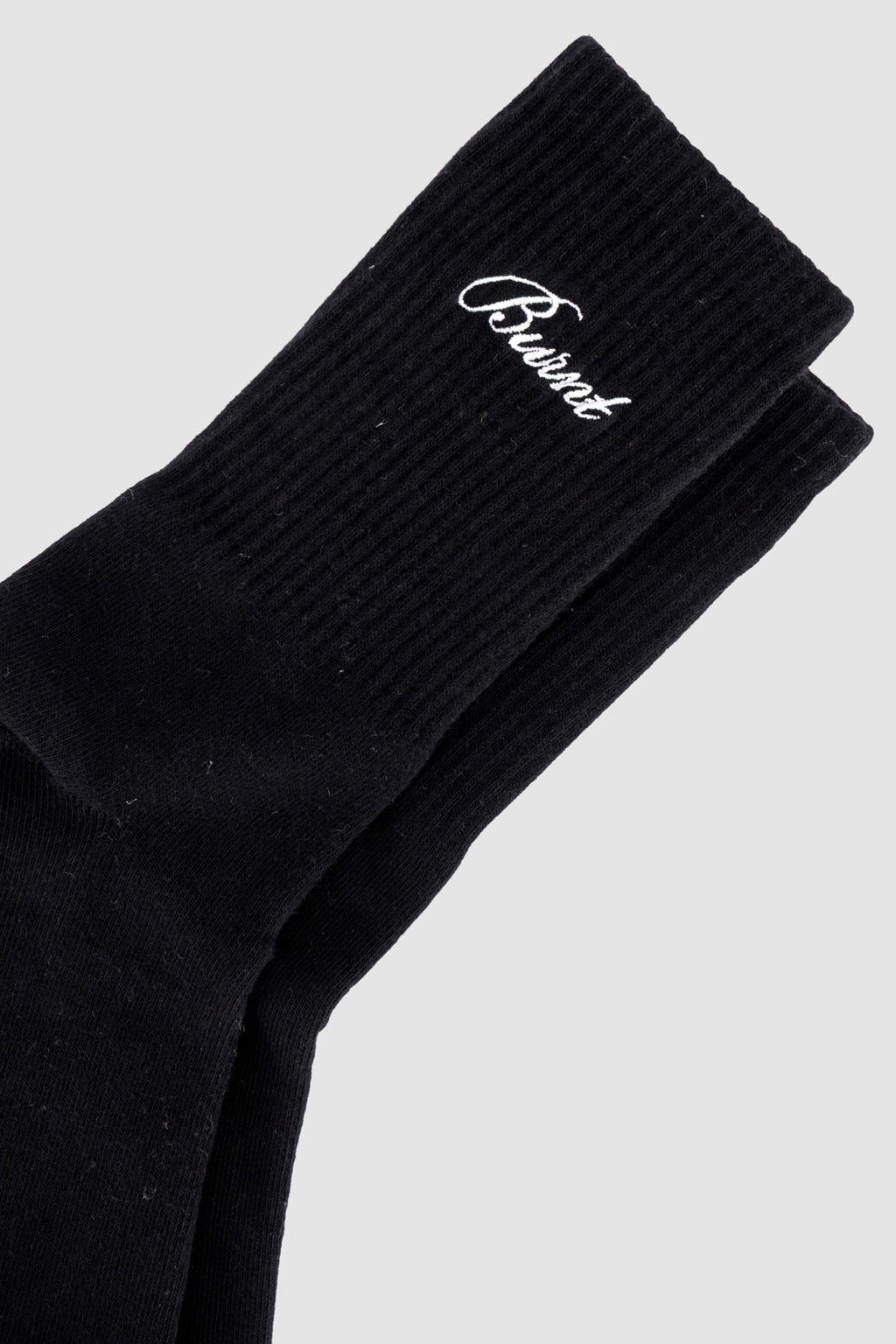 Headline Crew Sock - Black