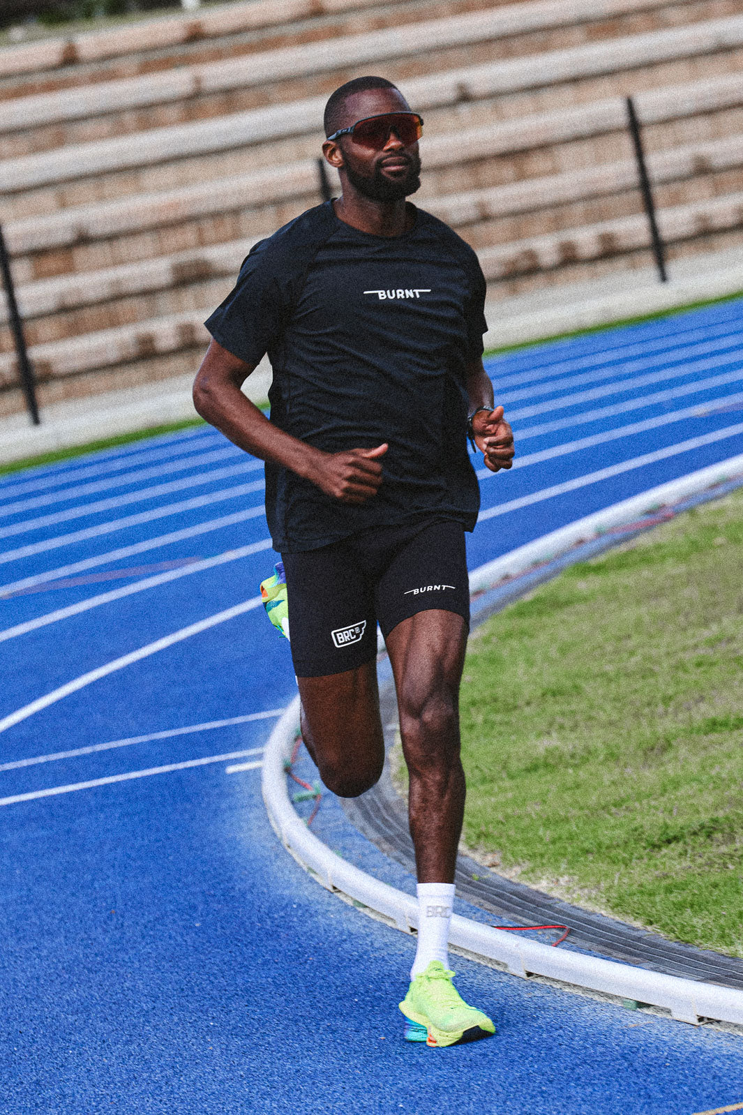 TrackPro Men's Half Tights - Reflective