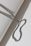 Rope Chain Necklace - Silver