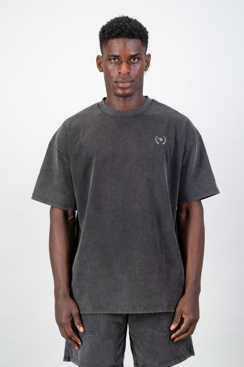 Ultra Heavy Oversized Tee - Acid Black