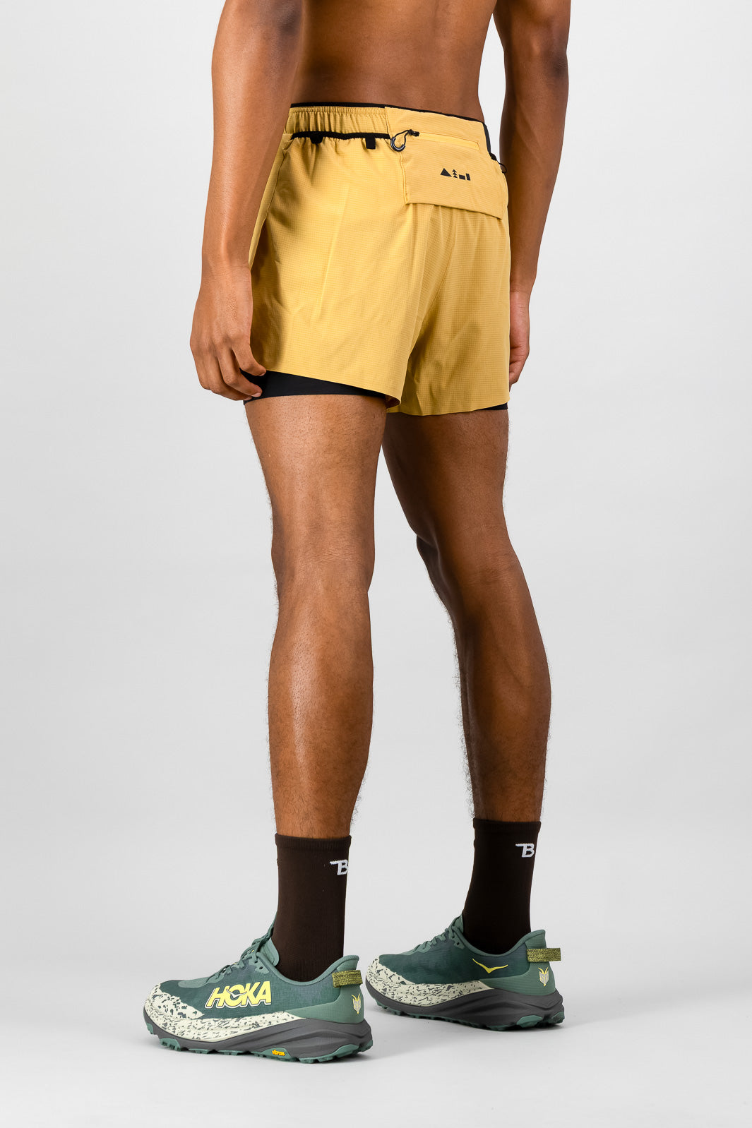 Venture Men's 2-in-1 Run Short - Amber