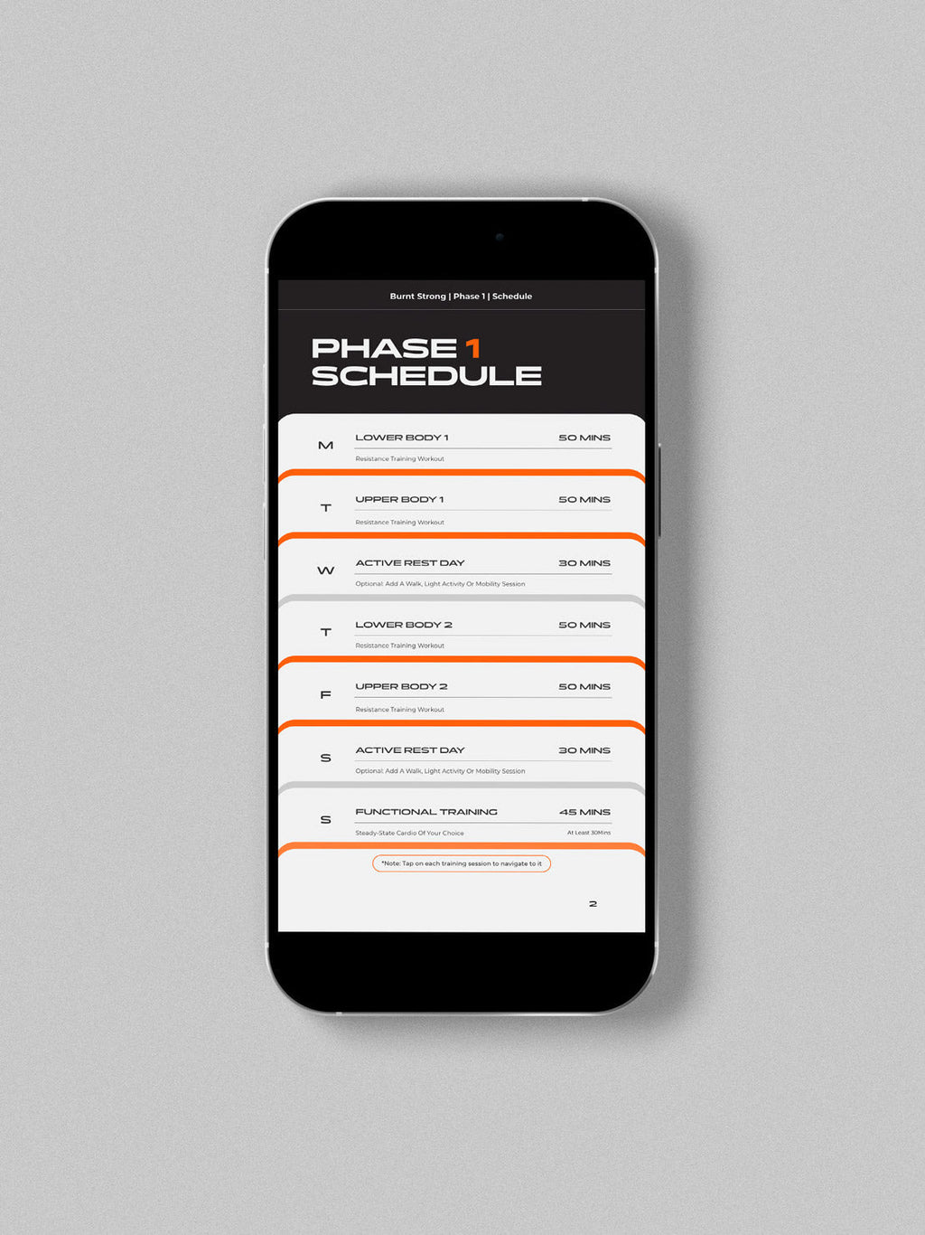 Burnt Strong | Women's 8 Week Gym Program