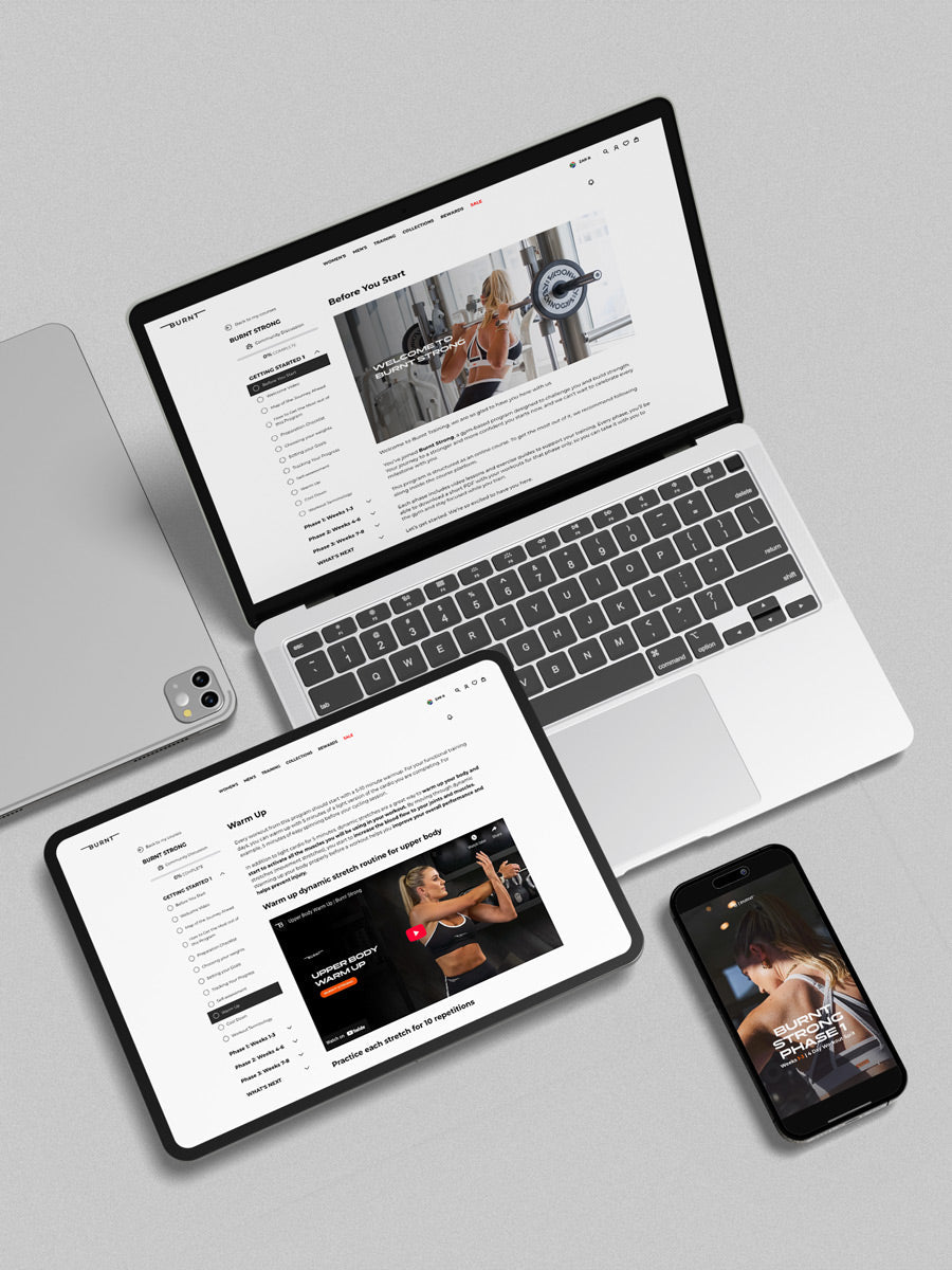 Burnt Strong | Women's 8 Week Gym Program