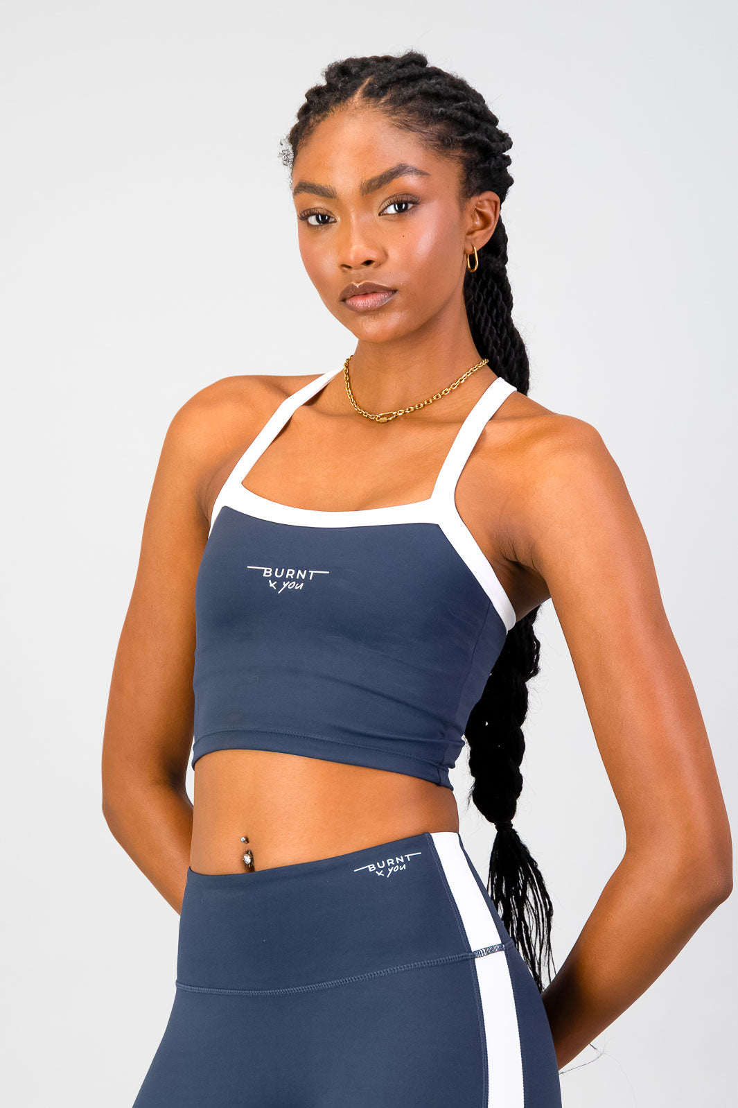 Burnt x You Supportive Tank - Ash