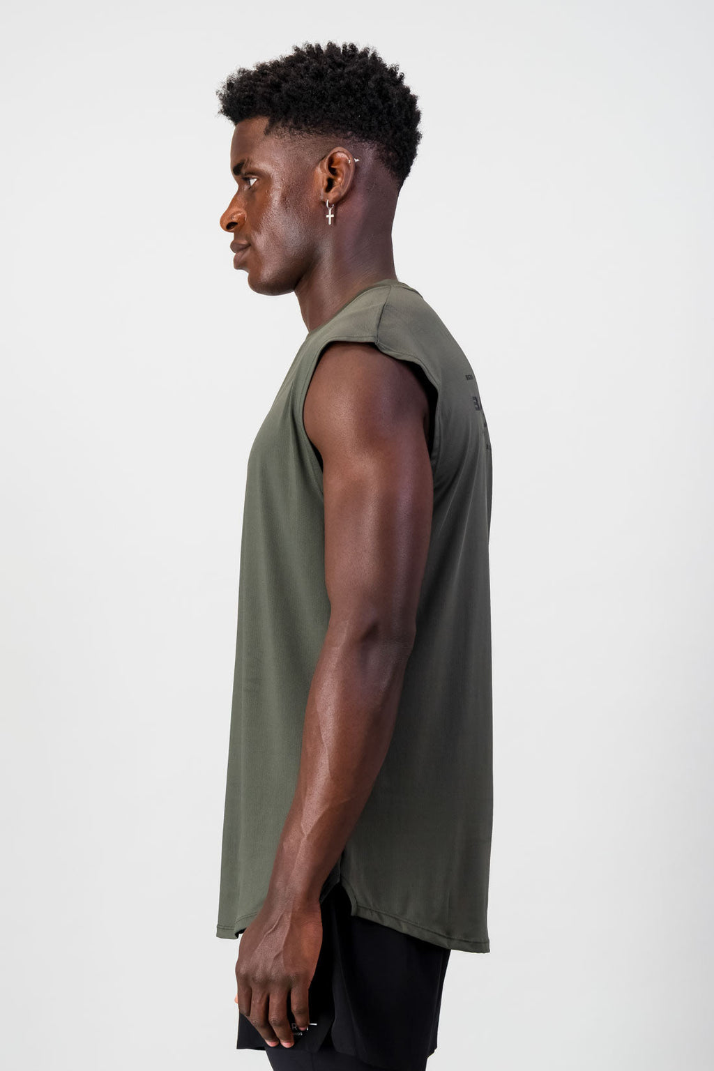 Muscle Tank - Forest Green