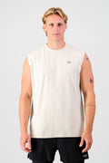 Lightweight Cotton Tank - Cream