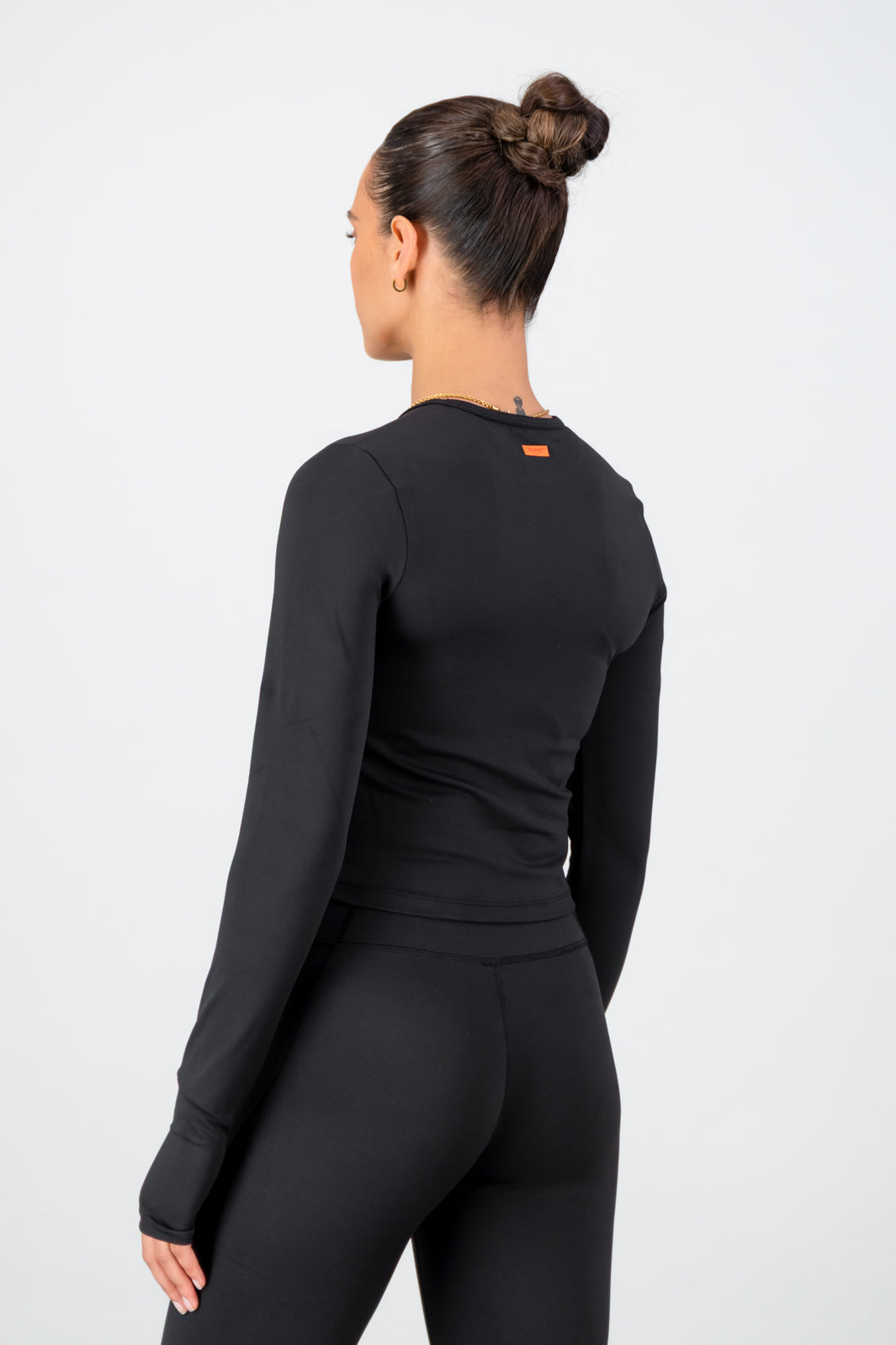 Essential Olivia Fitted Long Sleeve - Black