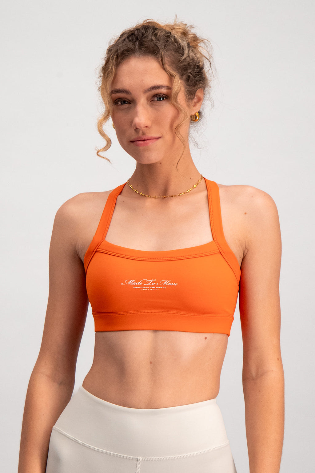 Core Sports Bra - Orange