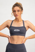 Core Sports Bra - Charcoal