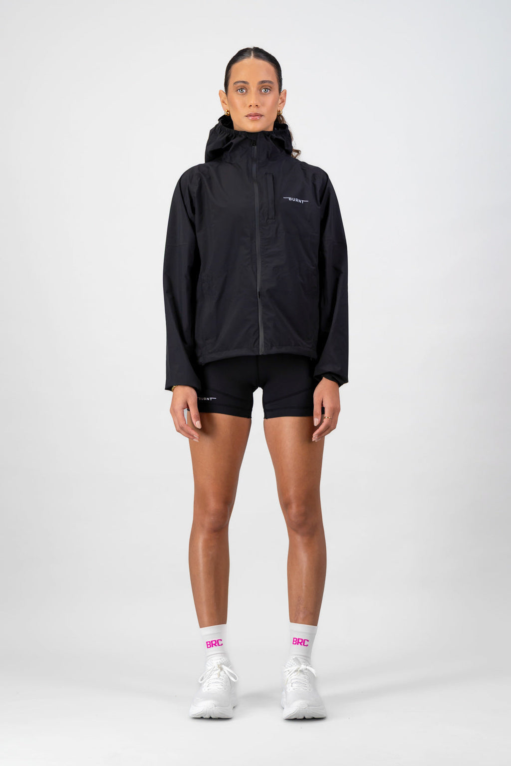 Essential Women's Waterproof Jacket - Black